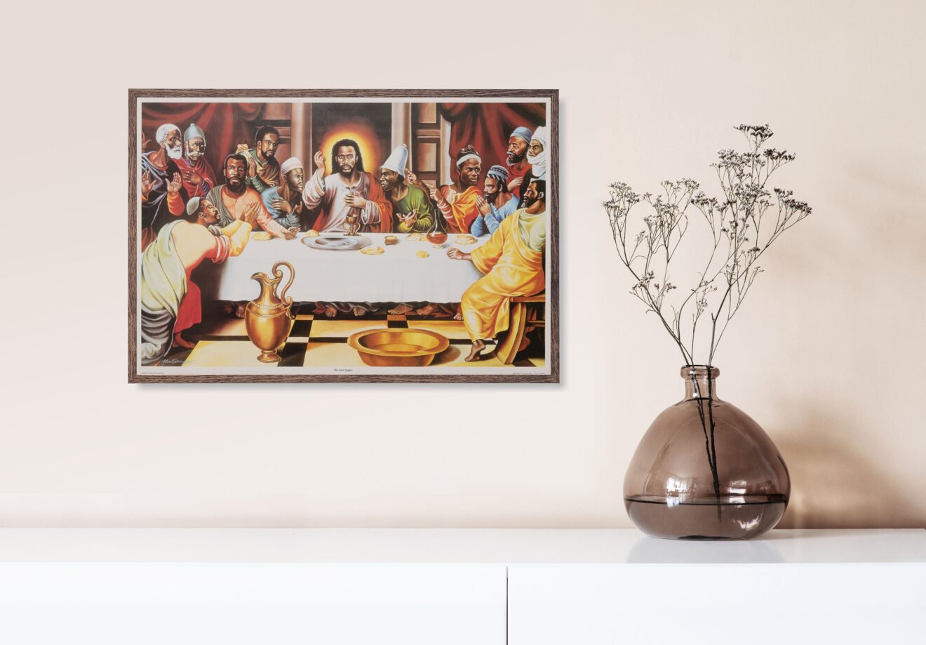 The Last Supper by Alix Beaujour, Art Poster Print for Wall, Home Decor - Image 2