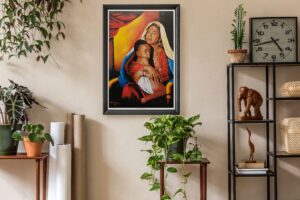 Amour Mathernelle by Alix Beaujour, Art Poster Print for Wall, Home Decor - Image 2