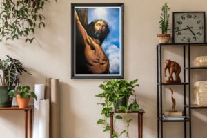 Forgive Them Father by Alix Beaujour, Art Poster Print for Wall, Home Decor - Image 2