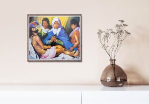 Weep Not, For He Will Return by Alix Beaujour, Art Poster Print for Wall, Home Decor - Image 2