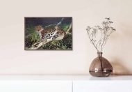 Leopards by HL Woodall, Art Poster Print for Wall, Home Decor - Image 2