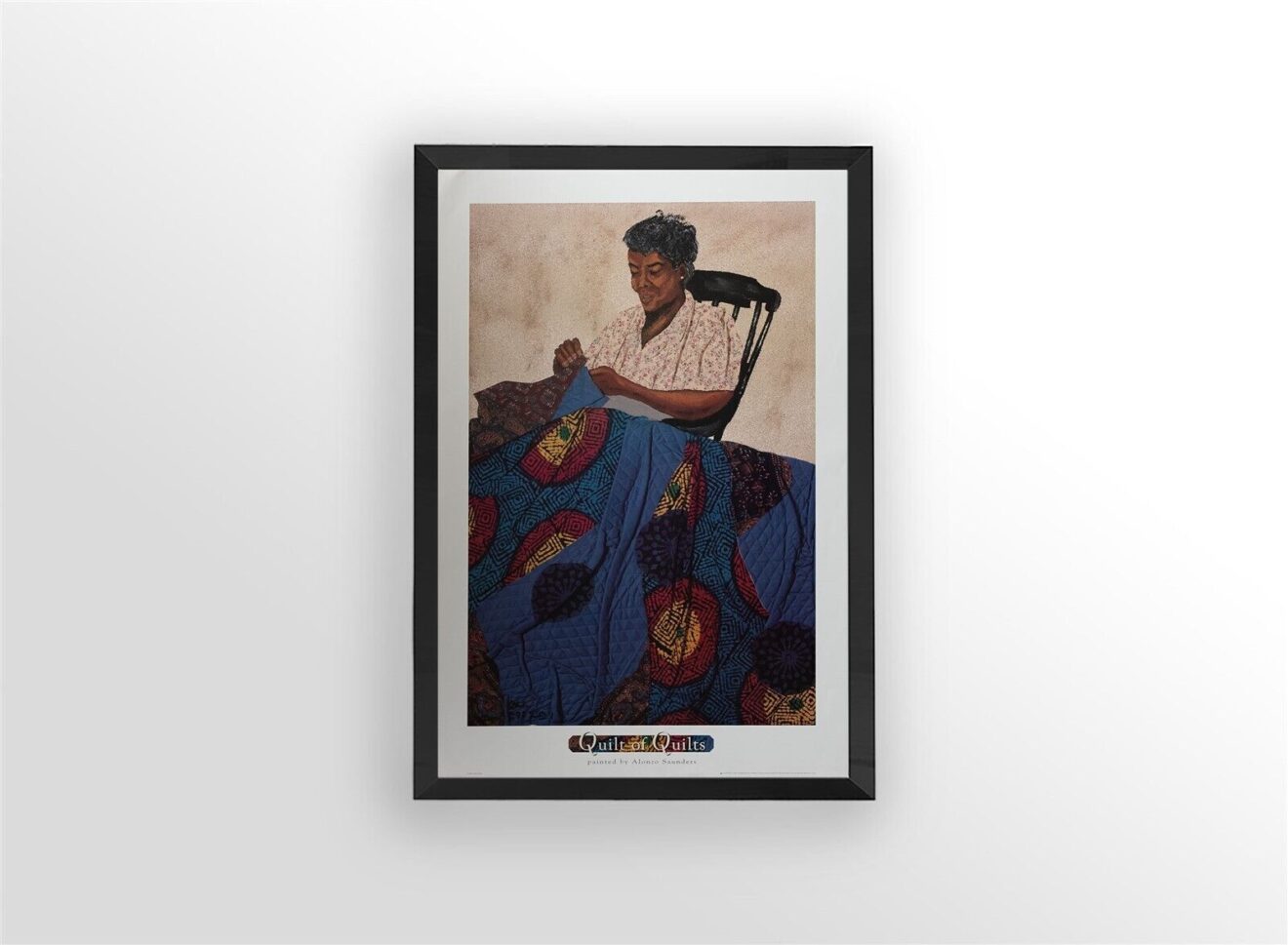 Quilt of Quilts, by Saunders - 24x36 Art Poster Print for Wall, Home Decor - Image 3