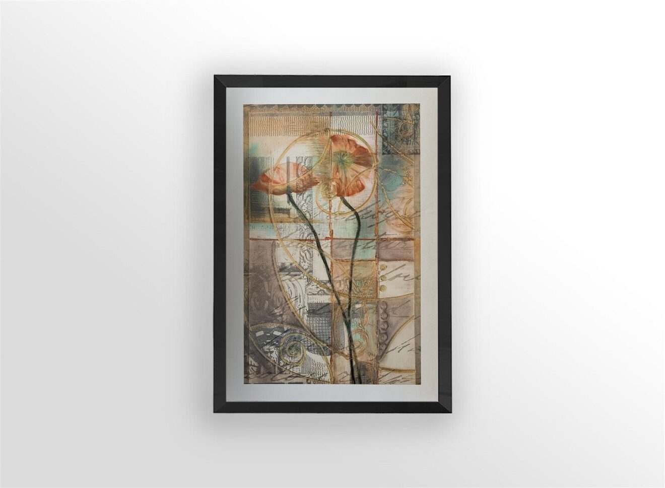 Poppy Duo, by Butler - 24x36 Art Poster Print for Wall, Home Decor - Image 3