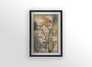 Poppy Duo, by Butler - 24x36 Art Poster Print for Wall, Home Decor - Image 3