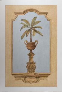 Palm Heart + Vase II, by Vase - 24x36 Art Poster Print for Wall, Home Decor - Image 3
