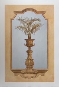 Palm Heart + Vase I, by Vase - 24x36 Art Poster Print for Wall, Home Decor - Image 3