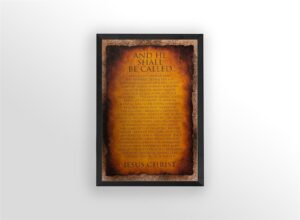 Names of Christ English - 24x36 Art Poster Print for Wall, Home Decor - Image 3