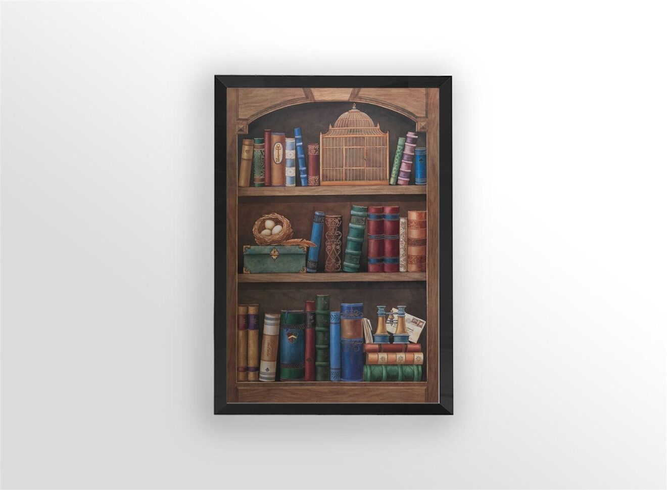 Literature II, by Takata - 24x36 Art Poster Print for Wall, Home Decor - Image 3