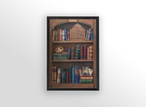 Literature II, by Takata - 24x36 Art Poster Print for Wall, Home Decor - Image 3