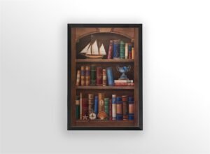 Literature I, by Takata - 24x36 Art Poster Print for Wall, Home Decor - Image 3