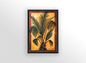 Exotic Palm II, by Gerald Ivey - 24x36 Art Poster Print for Wall, Home Decor - Image 3