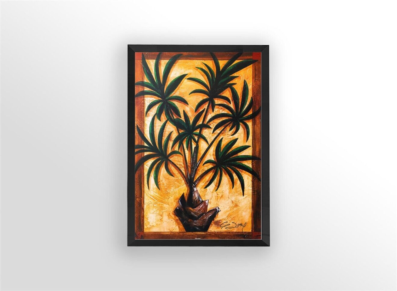 Exotic Palm I, by Gerald Ivey - 24x36 Art Poster Print for Wall, Home Decor - Image 3