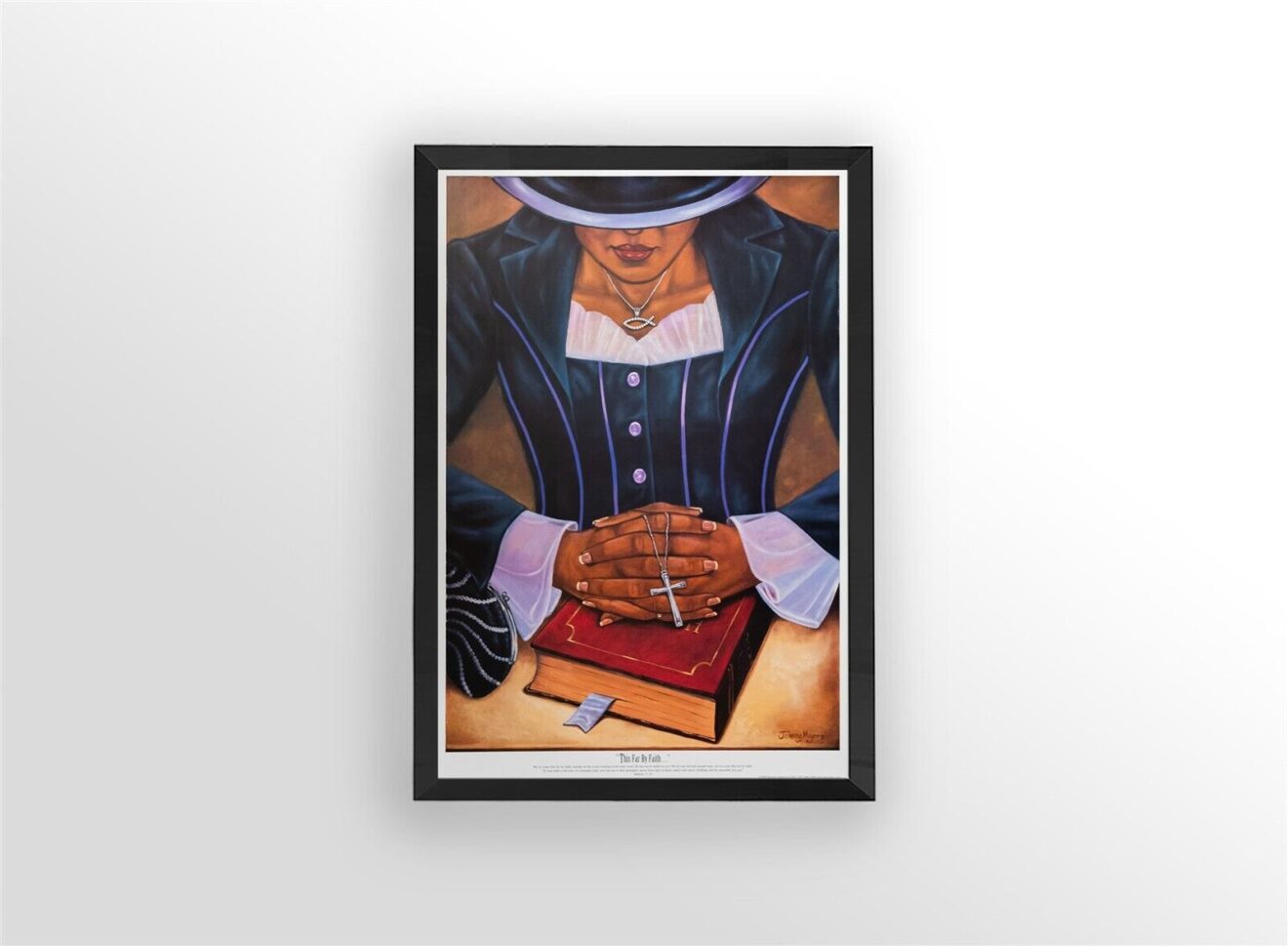 This Far By Faith I, by Myers - 24x36 Art Poster Print for Wall, Home Decor - Image 2