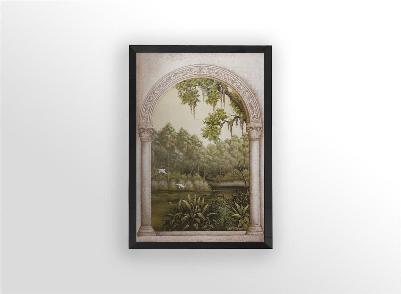 Crane Archway II, by Kessler-Romano - 24x36 Art Poster Print for Wall, Home Decor - Image 3