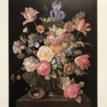 ANTIQUE FLORAL FROTIC - 8x10 Inch