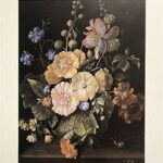 ANTIQUE FLORAL GLORY - 8x10 Inch