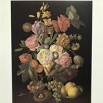 ANTIQUE FLORAL FIESTA - 8x10 Inch