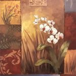 CONTEMPORARY ORCHIDS II - 8x10 Inch
