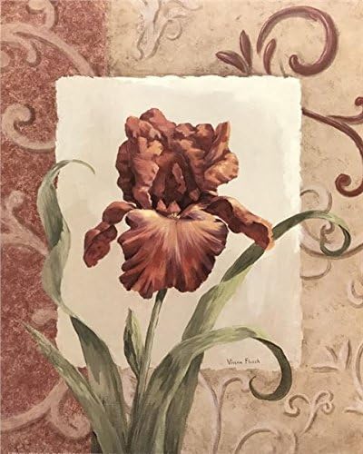 img1 TILIES & SCROLLS I - 8x10 Inch - Image 1