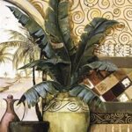 POTTED TUSCANS PALMS II - 8x10 Inch