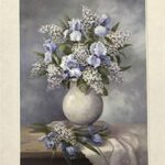 IRISES IN BLOOM - 8x10 Inch