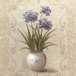 CHINA BLUE I - 8x10 Inch