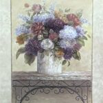 HYDRANGEAS & ROSES - 8x10 Inch