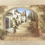 QUAINT TOWN I - 8x10 Inch