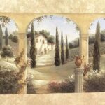 TUSCAN VIEW II - 8x10 Inch