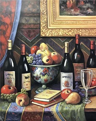 img1 WINE, APPLE & PEACH - 8x10 Inch - Image 1