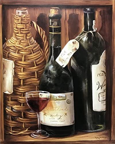 img1 WHITE WINE - 8x10 Inch - Image 1