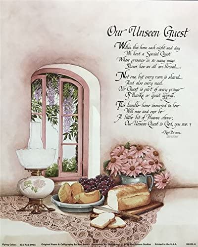 img1 OUR UNSEEN GUEST - 8x10 Inch - Image 1