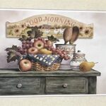 GOOD MORNING - 8x10 Inch