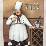EXOTIC CHEF IV - 8x10 Inch
