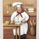 EXOTIC CHEF I - 8x10 Inch