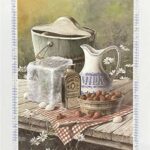 VANILA. MILK & STRAWBERRY - 8x10 Inch