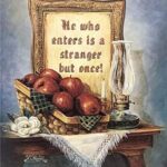 APPLE & LANTERN I - 8x10 Inch