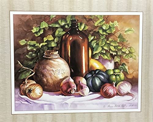 img1 STILL LIFE OF VEGETABLES II - 8x10 Inch - Image 1