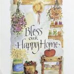 BLESS OUR HAPPY HOME - 8x10 Inch