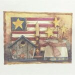 CROCK WITH STARS - 8x10 Inch