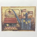 WATER CAN WITH STARS - 8x10 Inch