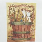 ARTISTS GARDEN I - 8x10 Inch