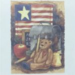 TEDDY'S FIRST DAY - 8x10 Inch