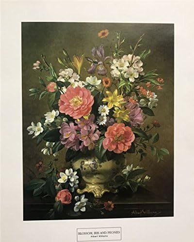 img1 BLOSSOM, IRIS & PEONIES - 8x10 Inch - Image 1