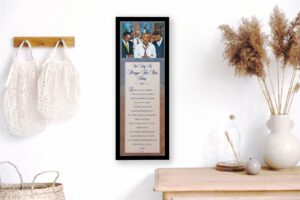 We Said a Prayer For You Today, by Henry Lee Battle - 12x36 Art Poster Print for Wall, Home Decor