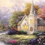 SERENITY CHURCH - 8x10 Inch