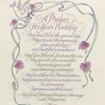 A PRAYER FOR YOUR WEDDING - 8x10 Inch