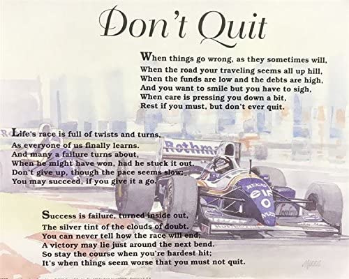 img1 DON'T QUIT III - 8x10 Inch - Image 1