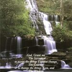 SERENITY PRAYER - 8x10 Inch