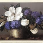 MAGNOLIAS & HYDRANGEAS - 8x10 Inch
